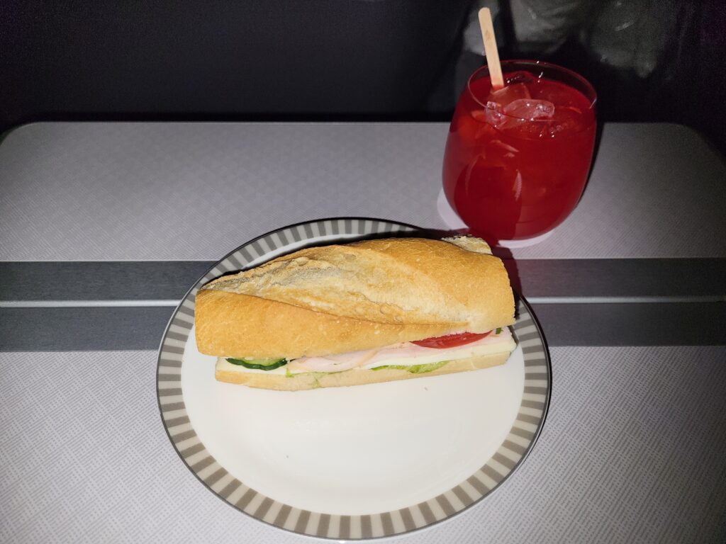 Snack und Cocktail