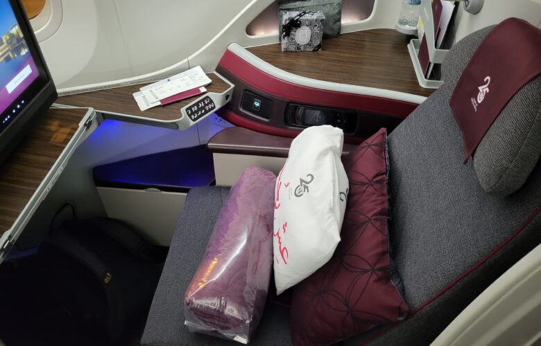 Qatar Airways Dreamliner Business Class