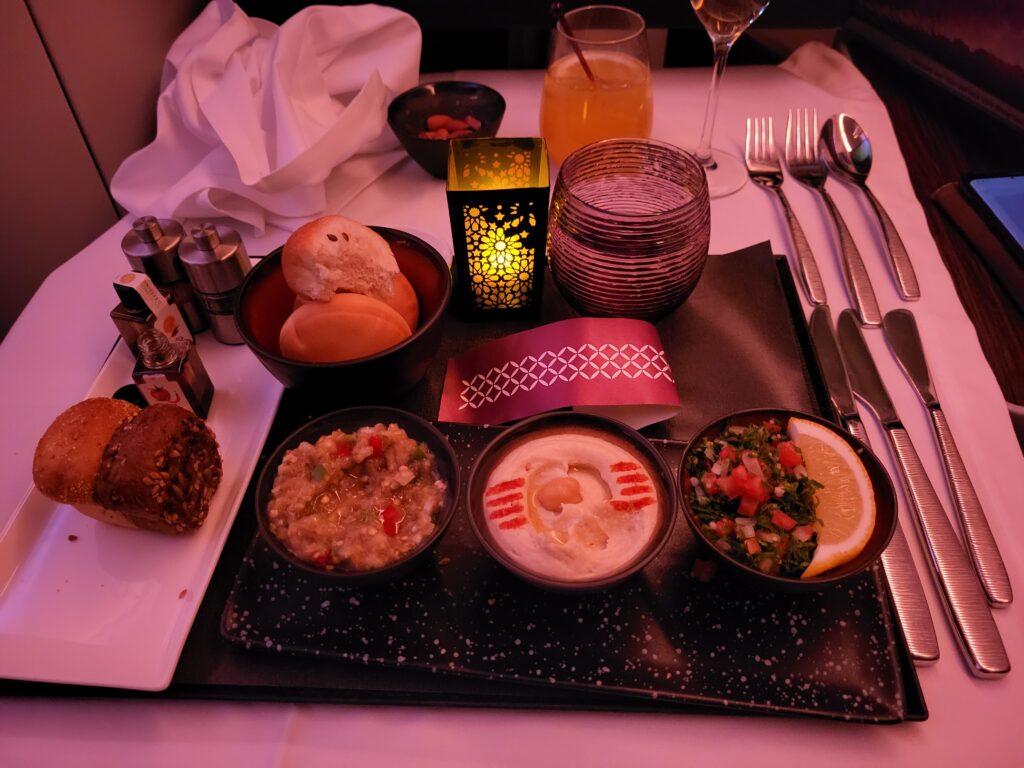 Appetizer Qatar BusinessClass